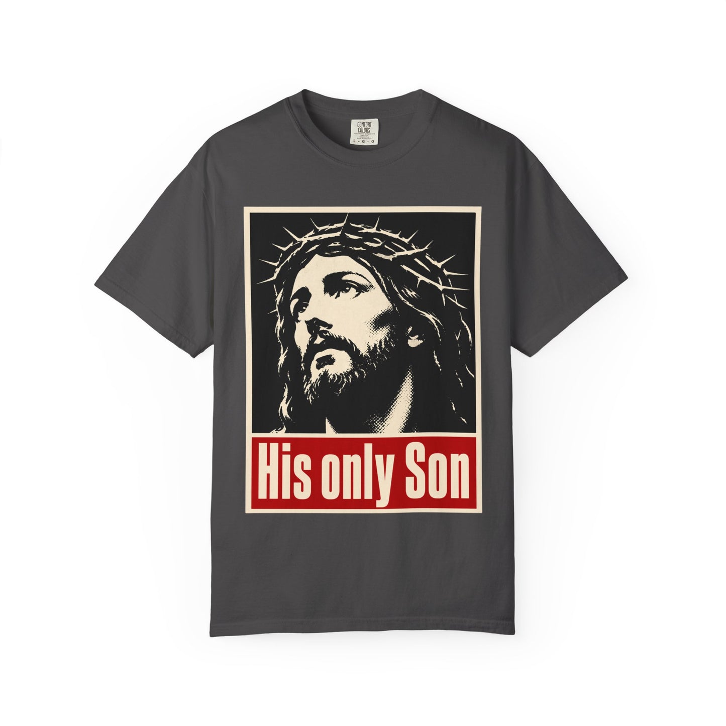 His Only Son T-Shirt — Vintage Jesus Graphic Christian Tee