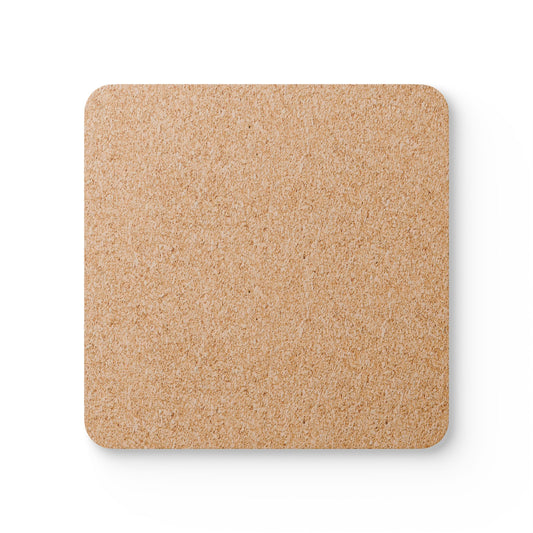 Cork Coaster Set — 'KINGDOM: Seek First the Kingdom of God' Christian Jesus Drink Coasters (Set)
